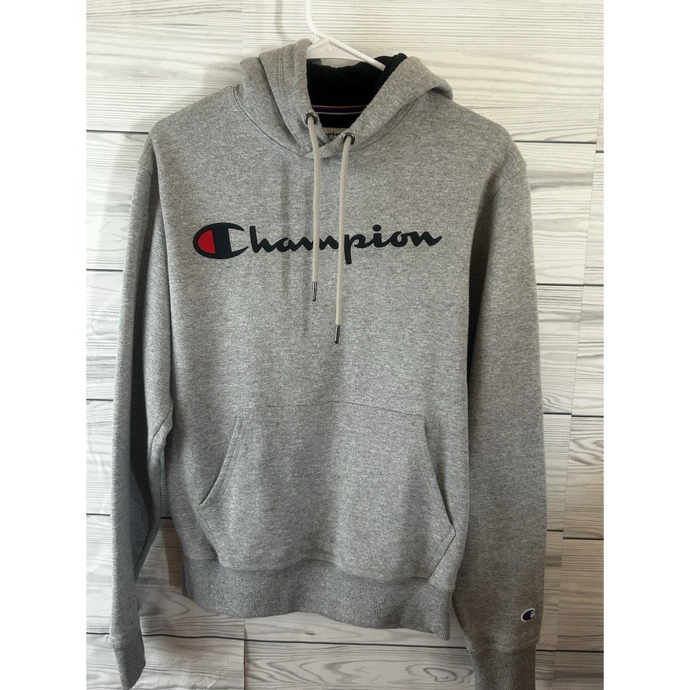 Champion Men's SMALL S  Midweight Hoodie Pullover Sweatshirt Long Sleeve  j411
